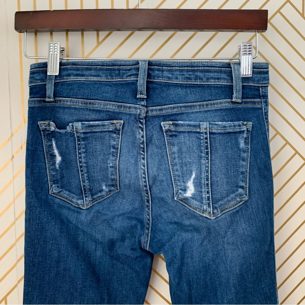 Flying Monkey Platinum Split Hem Distressed Raw H… - image 6